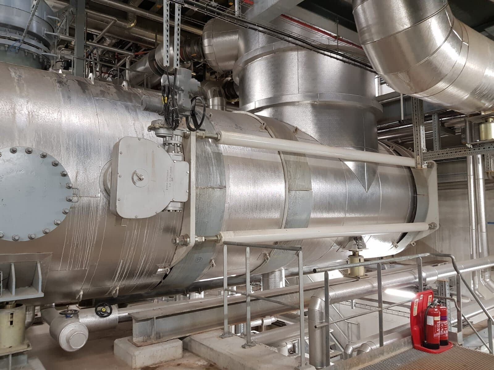 Réseaux Vapeur 280°C & Finition Tôlerie Aluminium
